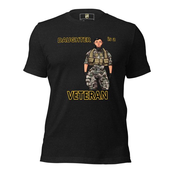 ARMY DAUGHTER IS A VETERAN DEUCE TREE Unisex T-Shirt