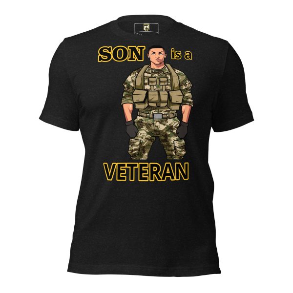 ARMY SON IS A VETERAN DEUCE TREE Unisex T-Shirt
