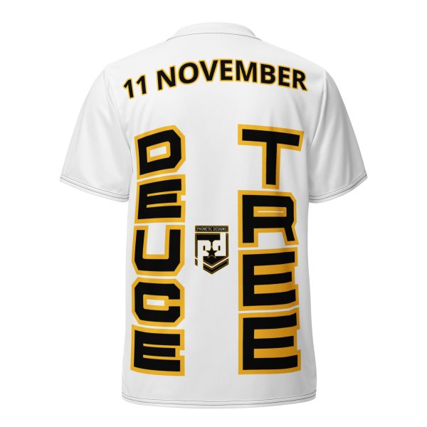 SPOUSE IS A VETERAN DEUCE TREE Recycled Unisex Sports Jersey