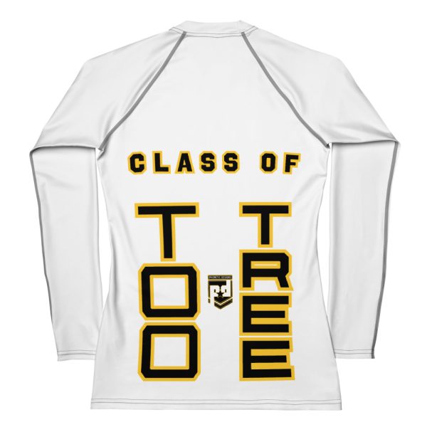 BASIC TRAINING CLASS OF TOO TREE Women's Rash Guard