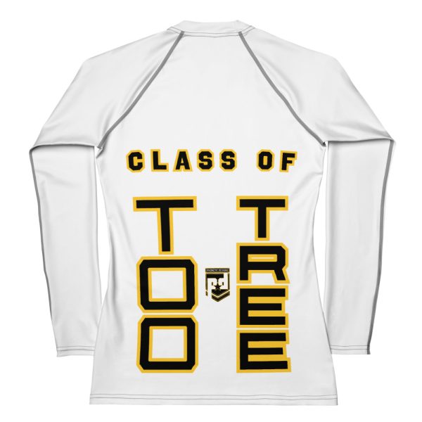 BASIC TRAINING CLASS OF TOO TREE Women's Rash Guard