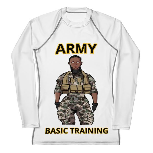 BASIC TRAINING CLASS OF TOO TREE Women's Rash Guard