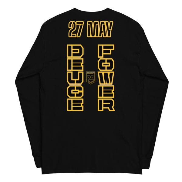 HONOR OUR FALLEN DUECE FOWER Long Sleeve Shirt