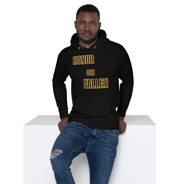 HONOR OUR FALLEN DEUCE FOWER Unisex Hoodie