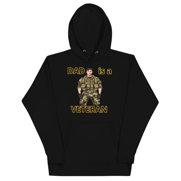 DAD IS A VETERAN DEUCE TREE Unisex Hoodie