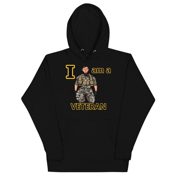 I AM A VETERAN DEUCE TREE Unisex Hoodie