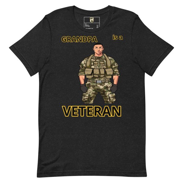 ARMY GRANDPA IS A VETERAN DEUCE TREE Unisex T-Shirt
