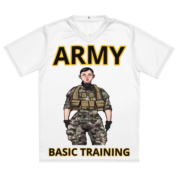 ARMY BASIC TRAINING CLASS OF TOO TREE Recycled Unisex Sports Jersey