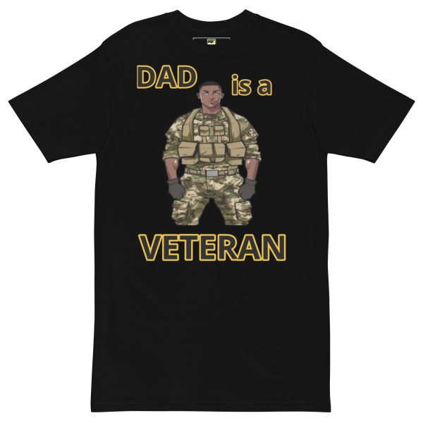 DAD IS A VETERAN DEUCE TREE Tee