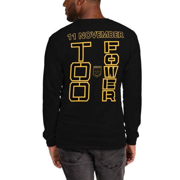 I AM A VETERAN TOO FOWER Long Sleeve Shirt - Image 2