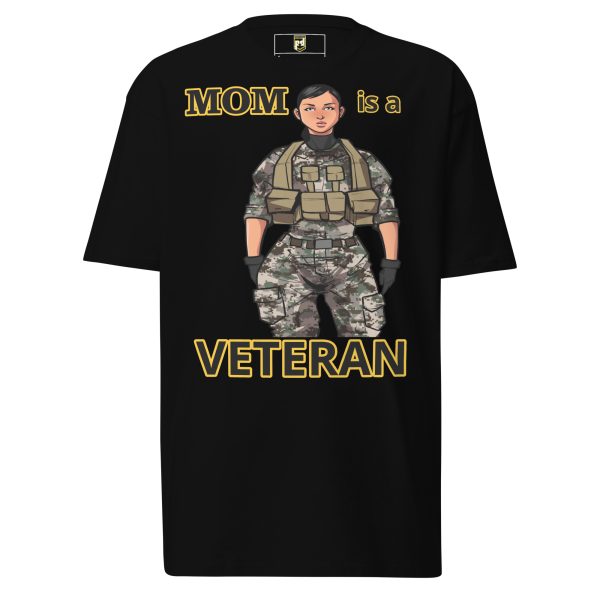 MOM IS A VETERAN TOO FOWER Tee