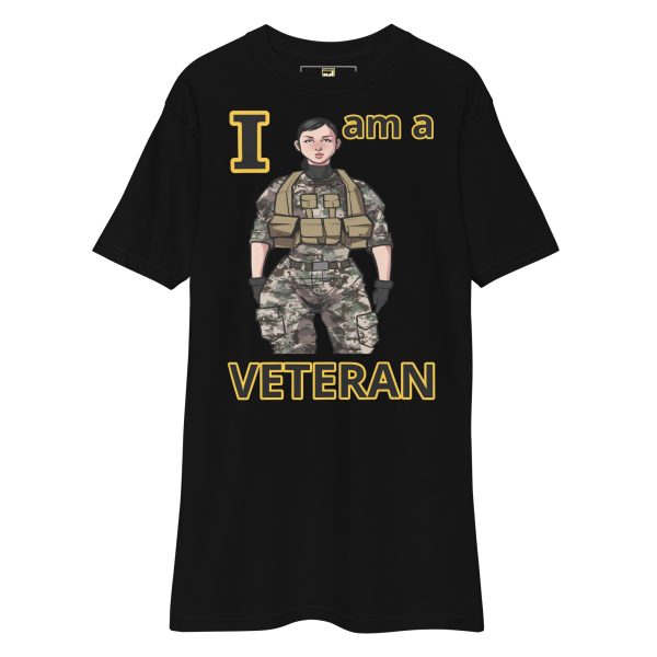 I AM A VETERAN TOO FOWER Tee