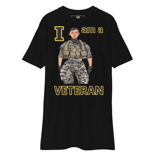 I AM A VETERAN TOO FOWER Tee