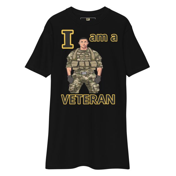 I AM A VETERAN TOO FOWER Tee