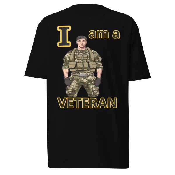 I AM A VETERAN TOO FOWER Tee