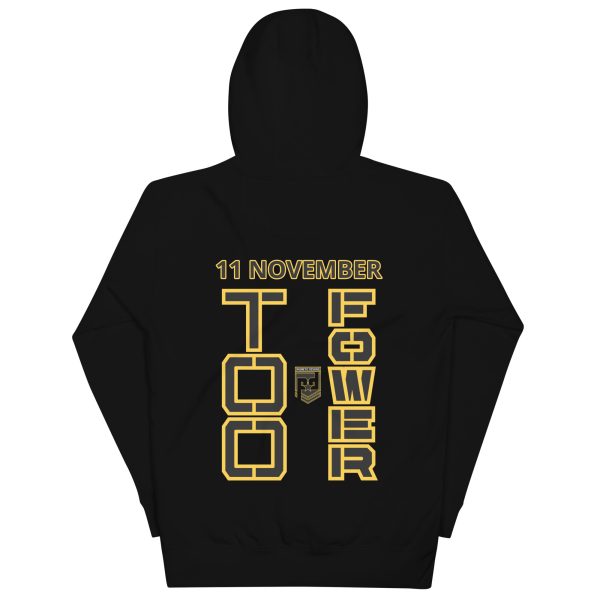 DAUGHTER IS A VETERAN TOO FOWER  Unisex Hoodie