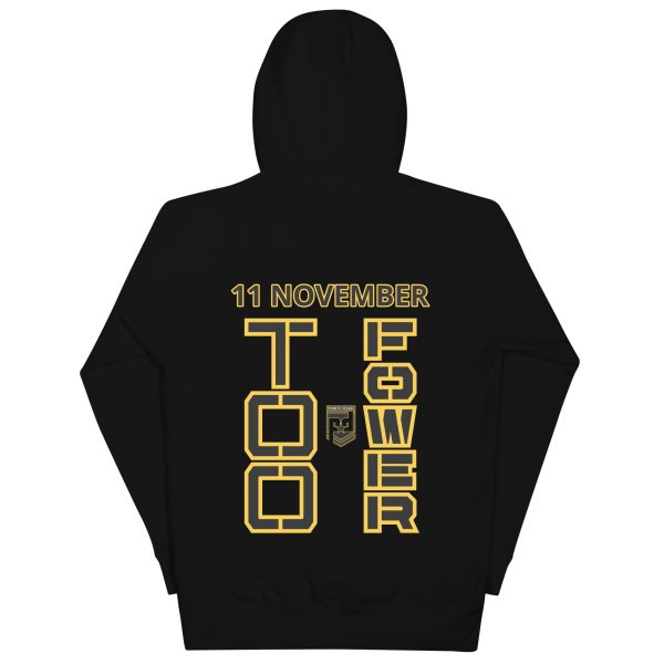 DAUGHTER IS A VETERAN TOO FOWER Unisex Hoodie