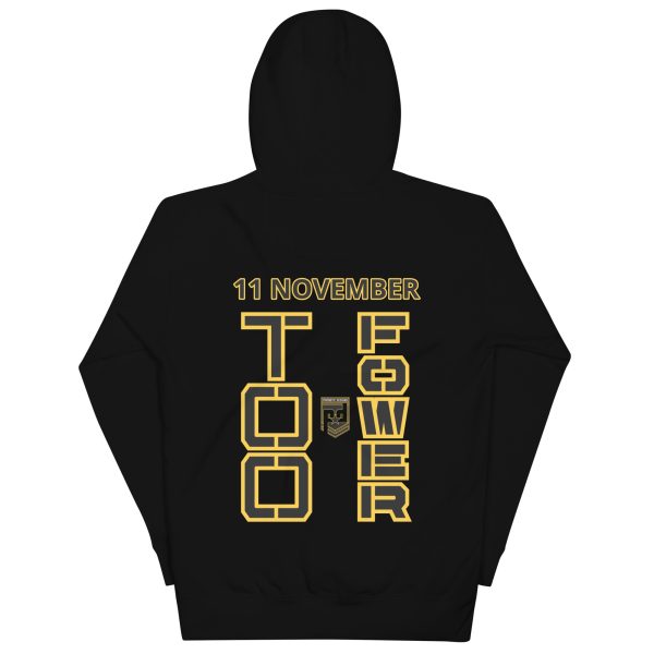 DAD IS A VETERAN TOO FOWER Unisex Hoodie