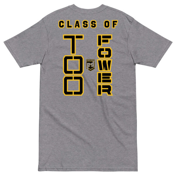 BASIC TRAINING CLASS OF TOO FOWER Tee - Image 4