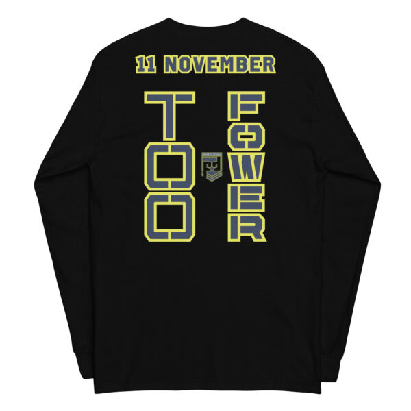 DAD IS A VETERAN TOO FOWER Long Sleeve Shirt