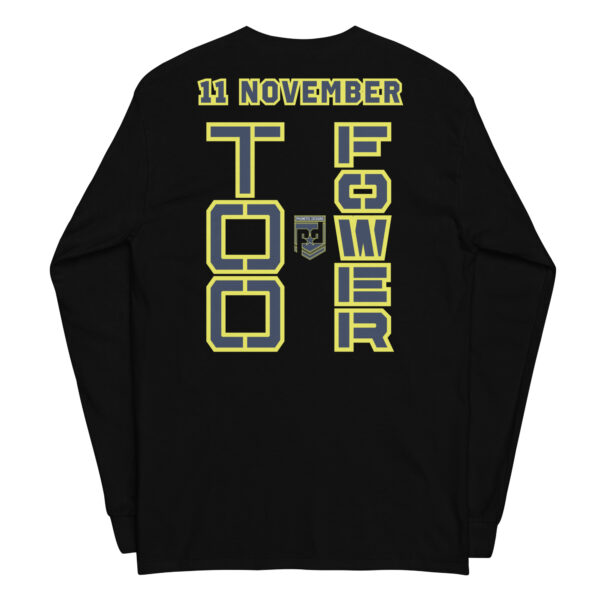 DAD IS A VETERAN TOO FOWER Long Sleeve Shirt - Image 2