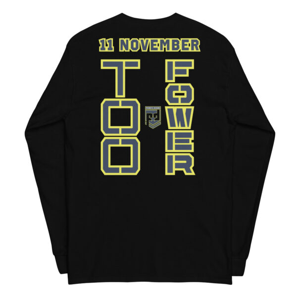 DAD IS A VETERAN TOO FOWER Long Sleeve Shirt