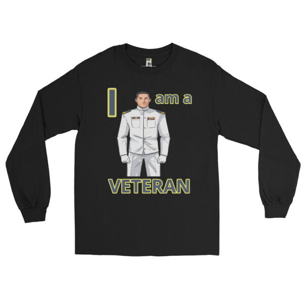 I AM A VETERAN TOO FOWER  Long Sleeve Shirt