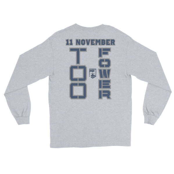 I AM A VETERAN TOO FOWER Long Sleeve Shirt - Image 4