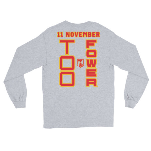 SPOUSE IS A VETERAN TOO FOWER Long Sleeve Shirt - Image 4