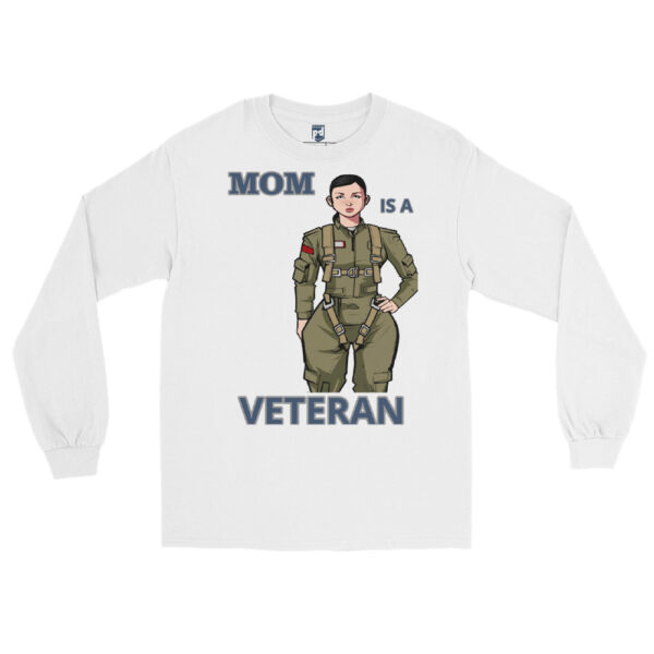 MOM IS A VETERAN TOO FOWER Long Sleeve Shirt - Image 5