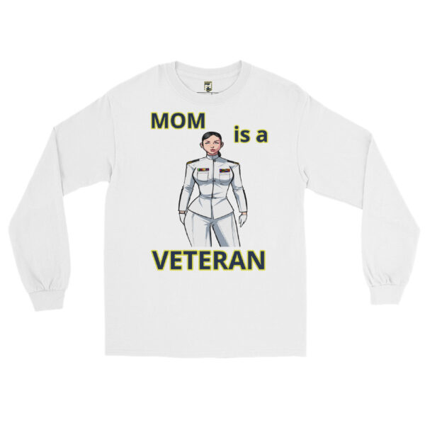 MOM IS A VETERAN TOO FOWER Long Sleeve Shirt - Image 5