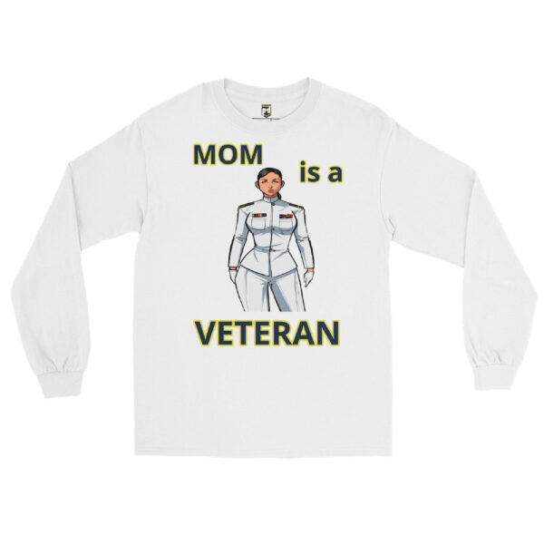 MOM IS A VETERAN TOO FOWER Long Sleeve Shirt - Image 5