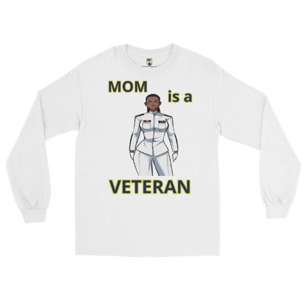 MOM IS A VETERAN TOO FOWER Long Sleeve Shirt - Image 5