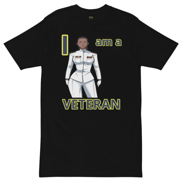 I am  a VETERAN TOO FOWER Tee