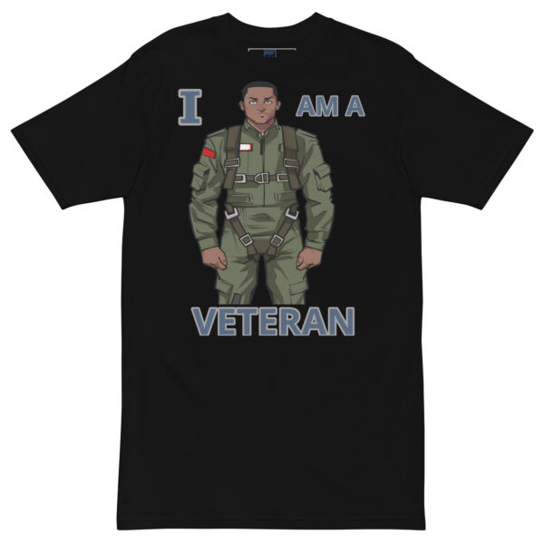 I AM A VETERAN TOO FOWER Tee