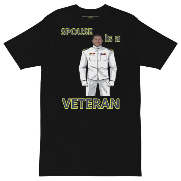 SPOUSE IS A VETERAN TOO FOWER Long Sleeve Shirt