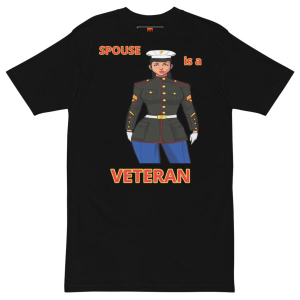 SPOUSE IS A VETERAN TOO FOWER Tee