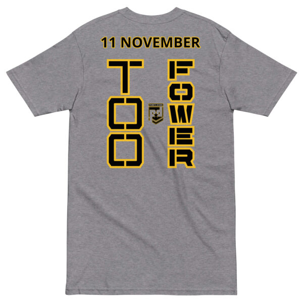 SPOUSE IS A VETERAN TOO FOWER Tee - Image 4