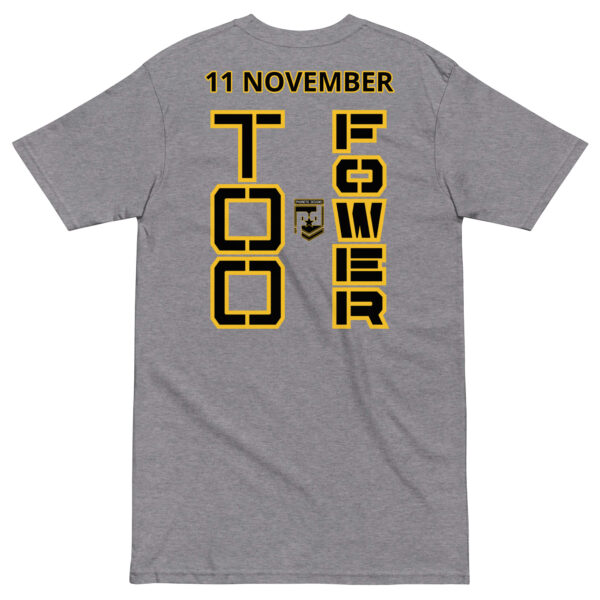 SPOUSE IS A VETERAN TOO FOWER Tee - Image 4