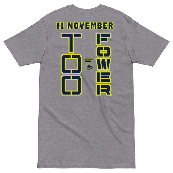 I am  a VETERAN TOO FOWER Tee - Image 4