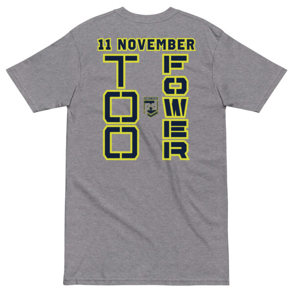 I am  a VETERAN TOO FOWER Tee - Image 4