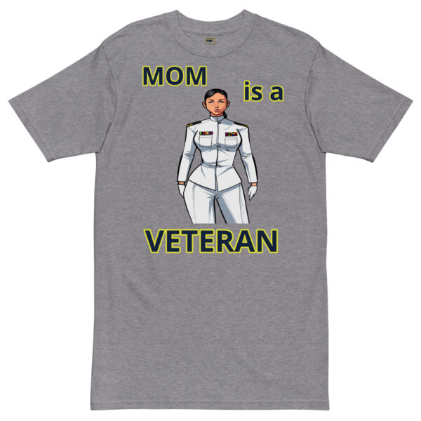 MOM IS A VETERAN TOO FOWER Tee - Image 3