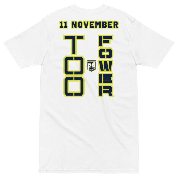 I am  a VETERAN TOO FOWER Tee - Image 6