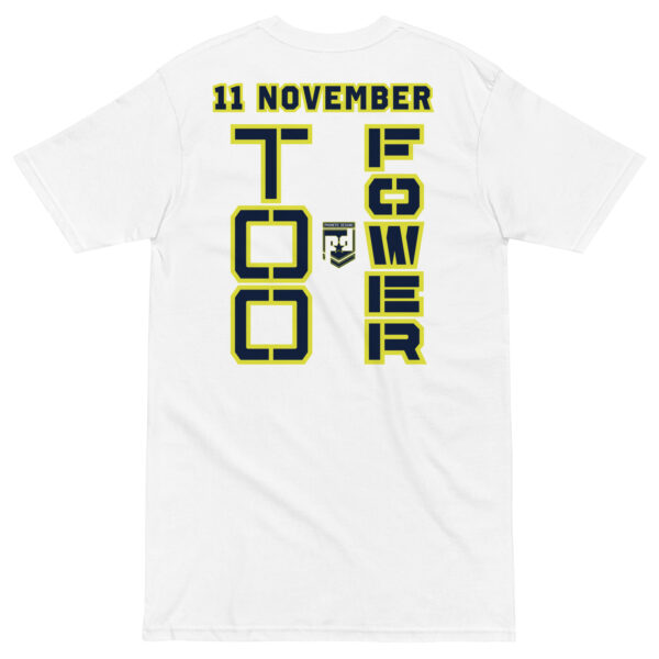 I am  a VETERAN TOO FOWER Tee - Image 6