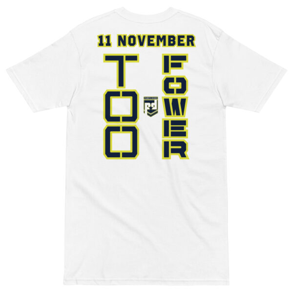 I am  a VETERAN TOO FOWER Tee - Image 6