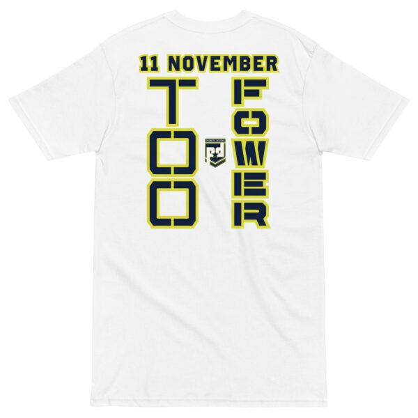 I am  a VETERAN TOO FOWER Tee - Image 6