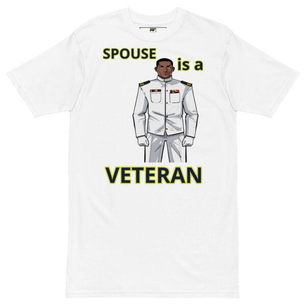 SPOUSE IS A VETERAN TOO FOWER Long Sleeve Shirt - Image 5