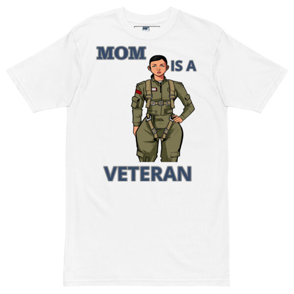 MOM IS A VETERAN TOO FOWER Tee - Image 5