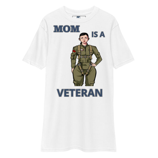 MOM IS A VETERAN TOO FOWER Tee - Image 5