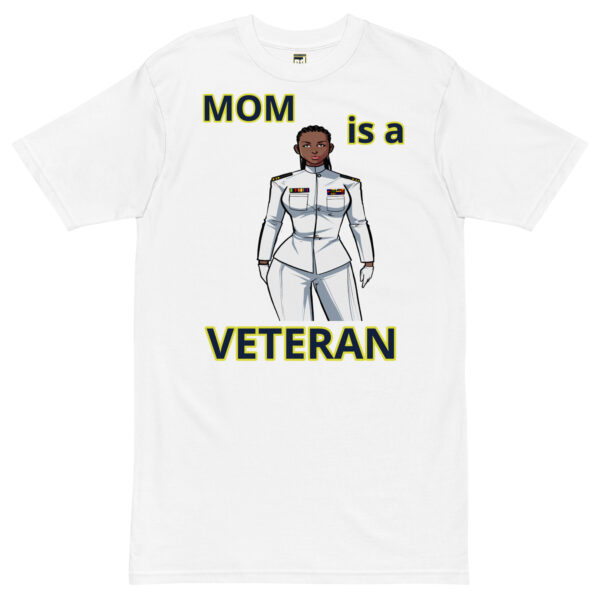 MOM IS A VETERAN TOO FOWER Tee - Image 5